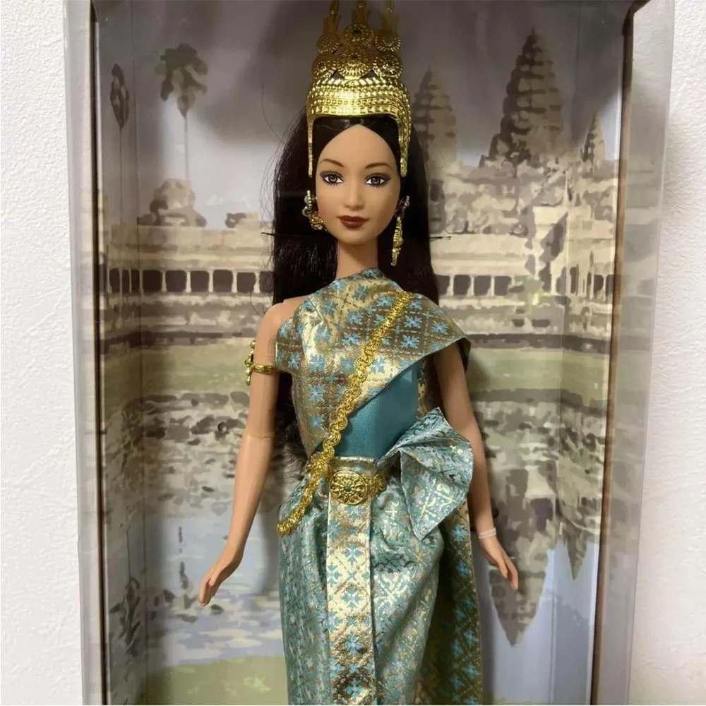COLLECTOR’S BARBIE DOLLS OF THE WORLD PRINCESS‎ COLLECTION PRINCESS OF CAMBODIA - Picture 5 of 16